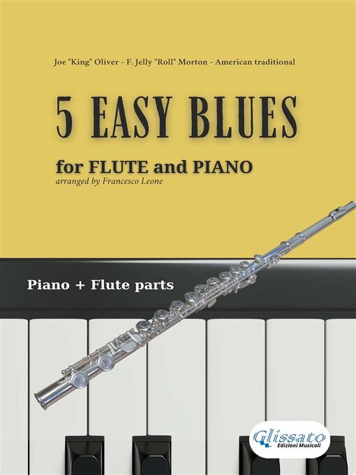 Cover image for 5 Easy Blues--Flute & Piano (complete parts)